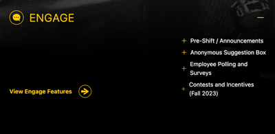 engage feature